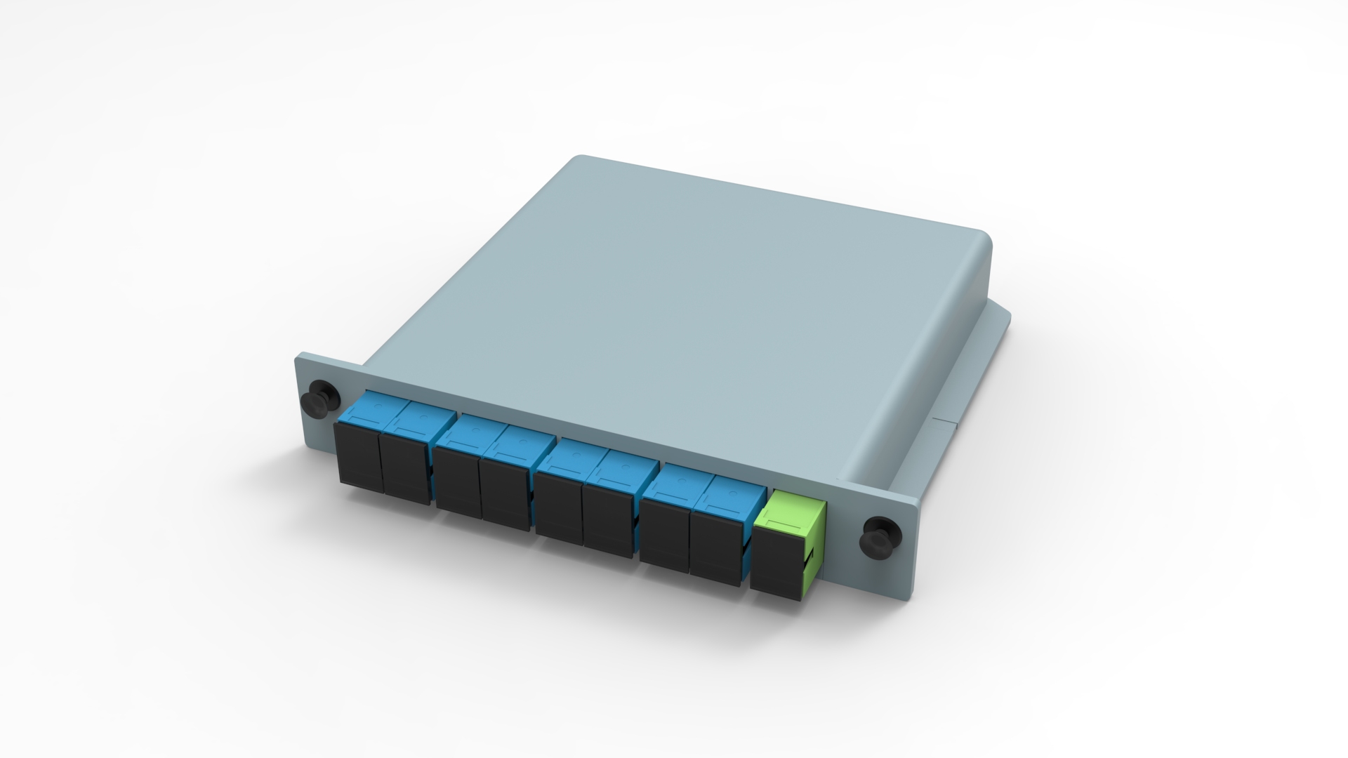 Standard LGX Cassette PLC Fiber Splitter, SC UPC, Singlemode G657A1