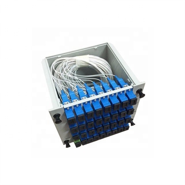 Standard LGX Cassette PLC Fiber Splitter, SC UPC, Singlemode G657A1